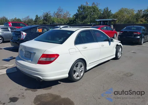 2011 Mercedes-Benz C 300 Sport from USA, damaged, VIN WDDGF5EB6BA476843